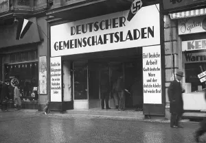 Solidarity: German community shop, 1933