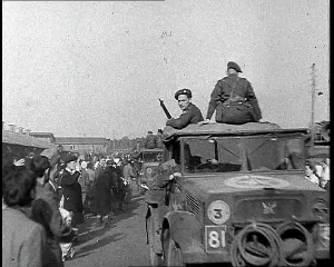 Belsen: German Concentration Camp Inmates Being Liberated