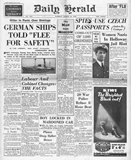 Sinkings: German concern over sinkings of Cargo Ships