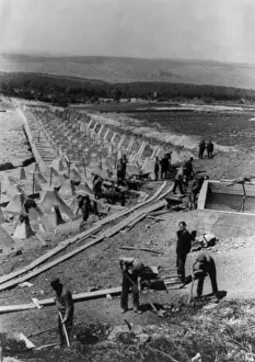 Conscripted: German construction battalion, building the Westwall