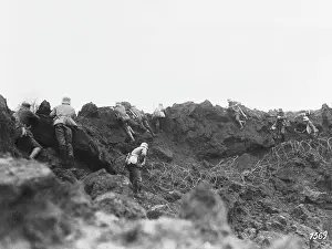 Craters: German construction WWI