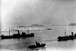 Creates: German convoy, 1944