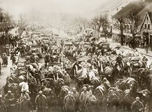 Lemonade: German convoy in Gizycko, 1914