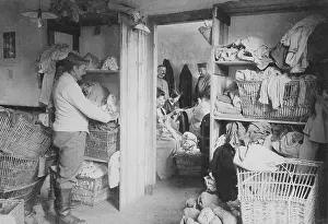 Cleanliness: German Corps Laundry - Eastern Front, 1916