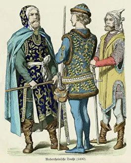 Tunics: German Costume of 1400