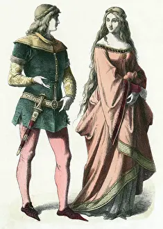 Doublet: German Costume Late 14th century