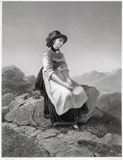 Contemplative: GERMAN COUNTRY GIRL