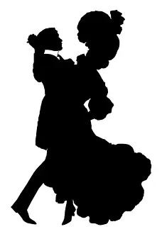 Dances: German Couple dancing