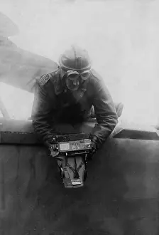 Simply: German crew member of a reconnaissance plane, 1917