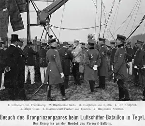 Freiherr: The German Crown Prince Couple visiting the