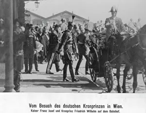 Hussar: The German Crown Prince visiting Austria, 1909