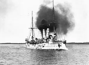 Coronel: German cruiser Leipzig, 1914