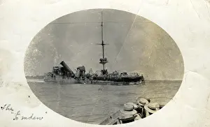 Chatham: German cruiser SMS Emden, WW1