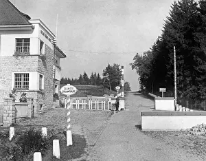 Borderline: German-Czech border, 1933