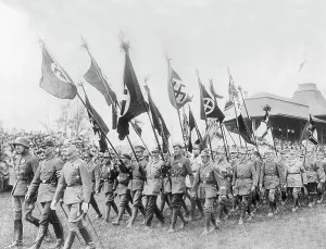 Saale: German Day in Halle, 1924