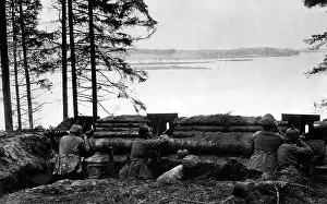 Emplacement: German defensive position during the Battle of Tannenberg, 1