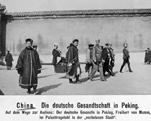 Forbidden: German delegation in Beijing, 1905