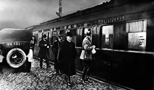 Foch: German delegation to the extension of the ceasefire, 191
