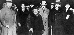 Contract: German delegation in Versailles, 1919