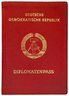 Passports: German Democratic Republic Passport Cover