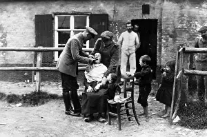 Dental: German dentalists at the western front, 1915