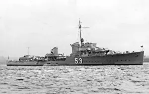 Displacement: German destroyer Hans Ludemann, 1938