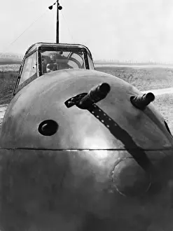 Recognizable: German destroyer Messerschmitt Me 110, 1942