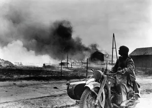 Dispatch: German dispatch rider on the Eastern Front, 1941