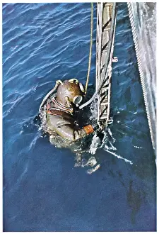 Hoping: GERMAN DIVER GOES DOWN