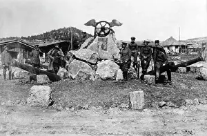 Motorist: German drivers camp in the Taurus Mountains, 1917