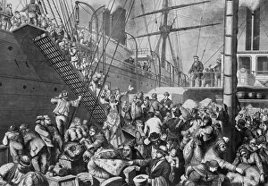 Embarkations: German emigrants for New York embarking ?