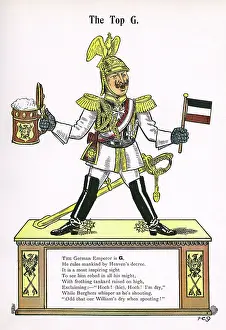 Lampoon: German Emperor Kaiser Wilhelm II