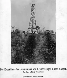 Herero: German expedition against the insurgent Simon Copper, 1908