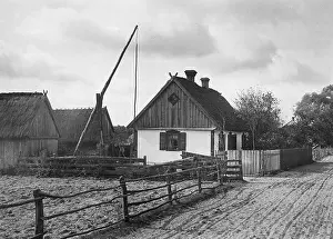 Settled: German farmstead in the Soviet Union, 1935
