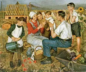 Watering: GERMAN FARMWORKERS