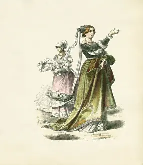 Waistline: German - fashion - costume design