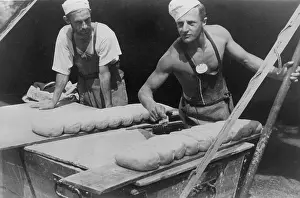 Loaves: German field bakery, 1941