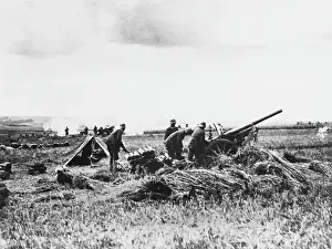Batteries: German Field Gun Battery 1918