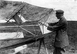 Forecast: German field kite station, 1918