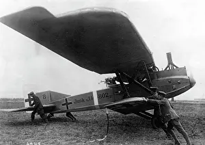 Entirely: German fighter Junkers J4, 1918