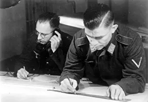 Incoming: German fighter plane command center, 1942