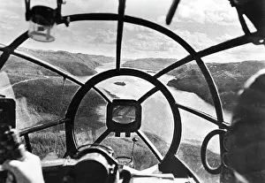 Kirkenes: German fighter plane Heinkel He 111, 1944