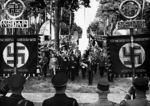 Delegations: German front fighters in Berlin, 1935
