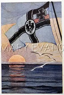 Bravely: THE GERMAN FLAG FLIES