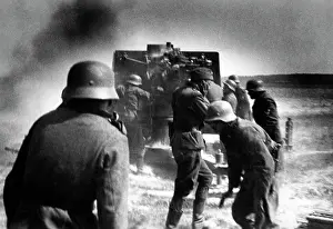 Dnieper: German flak - Eastern Front, 1942