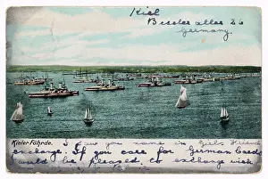 Intimidate: GERMAN FLEET AT KIEL