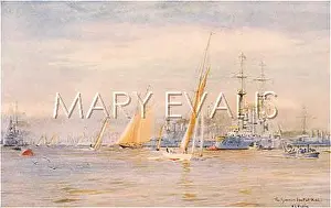 Skim: GERMAN FLEET AT KIEL