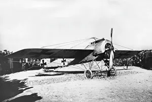 Horsepower: German Fokker E III fighter plane, WW1