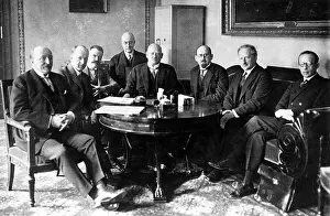 Intensified: German Foreign Minister Gustav Stresemann and others