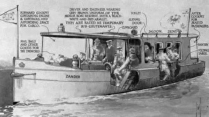 Zander: German fresh water vessels, WW1